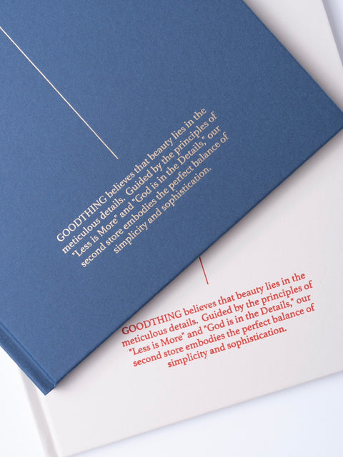 GT Look book "Less is more" White/Blue