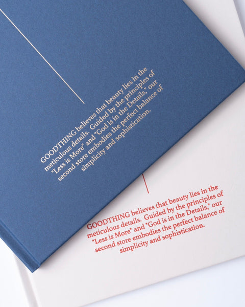 GT Look book "Less is more" White/Blue