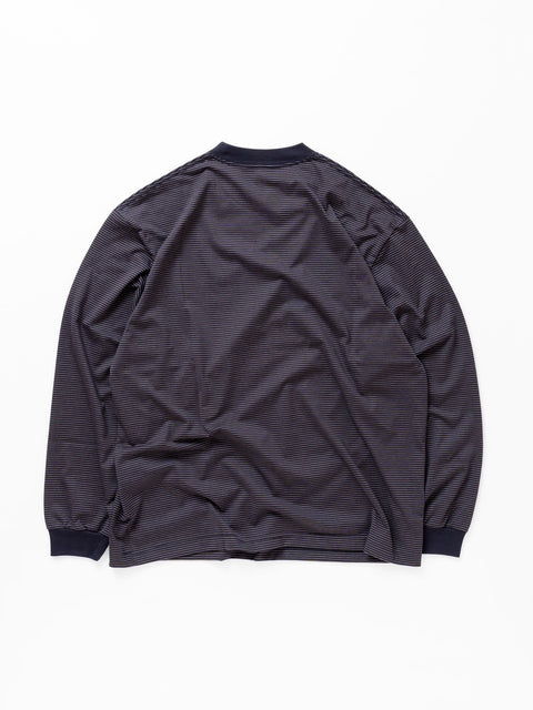 GT classic stripe l/s tee Brown/Black