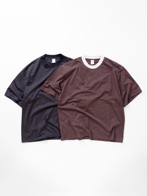 GT classic stripe s/s tee Brown/Black