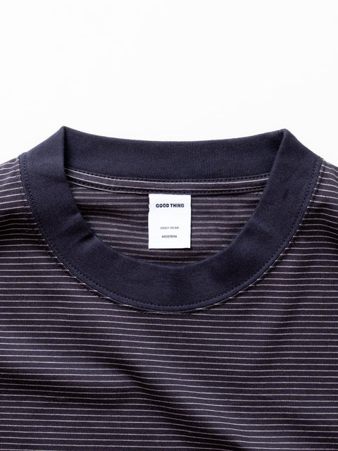 GT classic stripe s/s tee Brown/Black