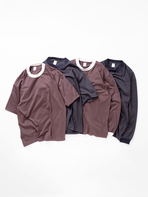 GT classic stripe s/s tee Brown/Black