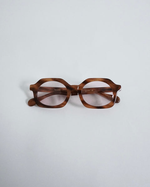 kearny「gravel-6」Tortoiseshell brown