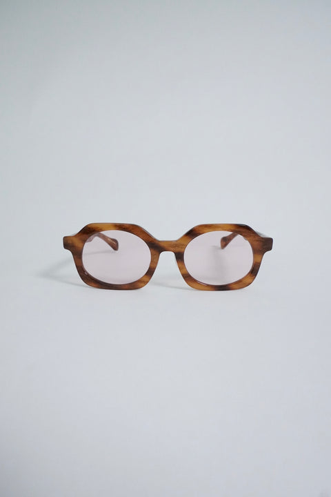 kearny「gravel-6」Tortoiseshell brown