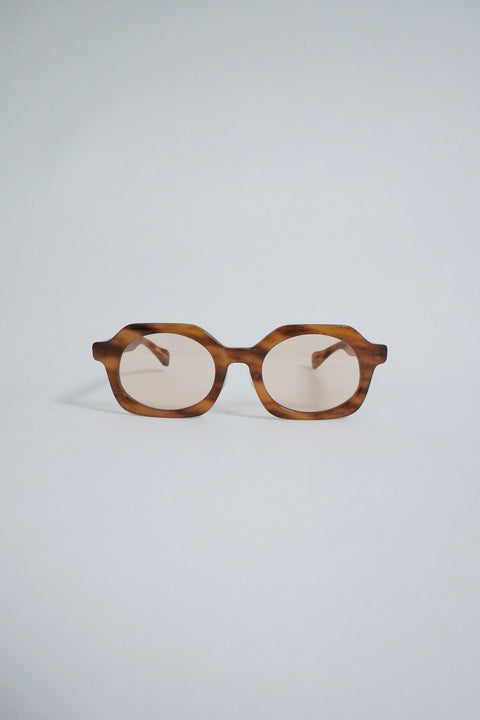 kearny「gravel-6」Tortoiseshell brown