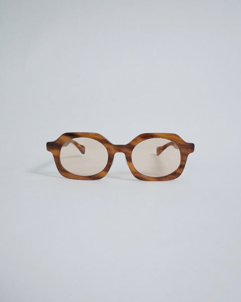 kearny「gravel-6」Tortoiseshell brown