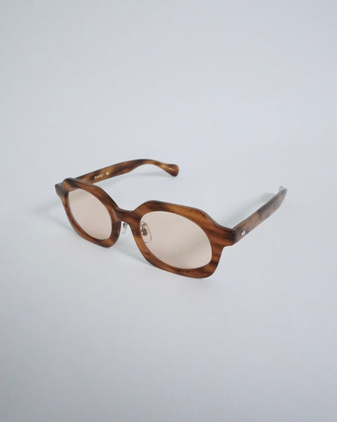 kearny「gravel-6」Tortoiseshell brown