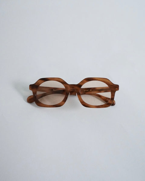 kearny「gravel-6」Tortoiseshell brown