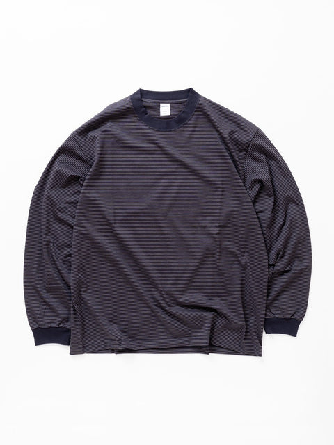 GT classic stripe l/s tee Brown/Black