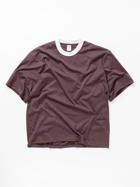 GT classic stripe s/s tee Brown/Black