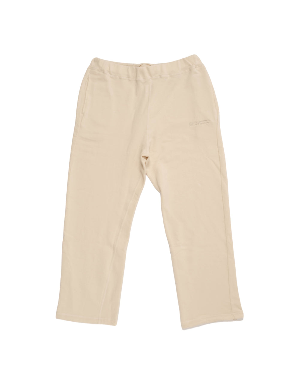 GT original sweat pants beige logo – goodthing.tokyo