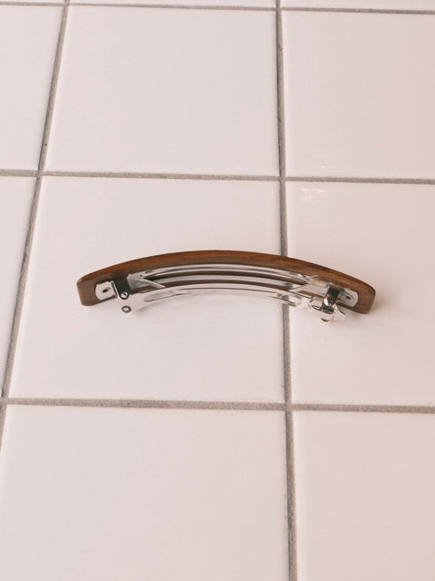 KOSTKAMM バレッタ natural brown wood