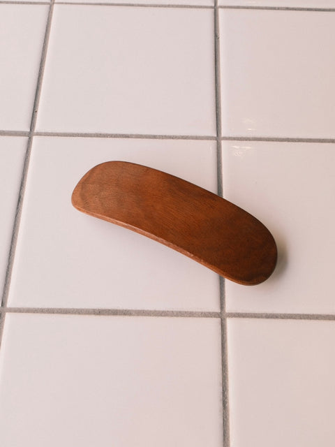 KOSTKAMM バレッタ natural brown wood