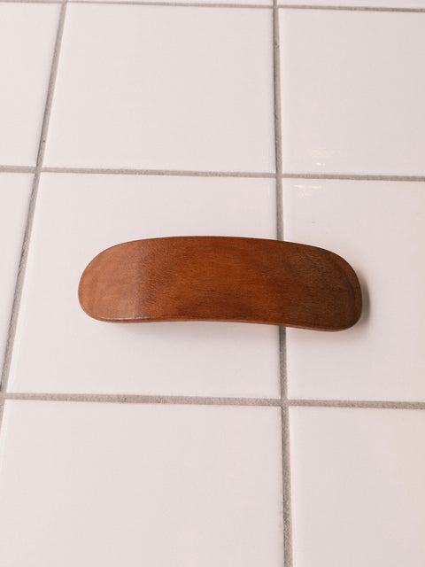KOSTKAMM バレッタ natural brown wood
