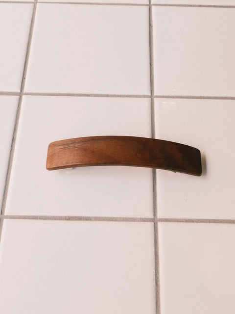 KOSTKAMM バレッタ natural brown wood