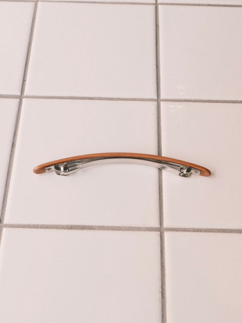 KOSTKAMM ピンバレッタ light brown wood