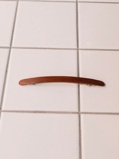 KOSTKAMM ピンバレッタ brown wood