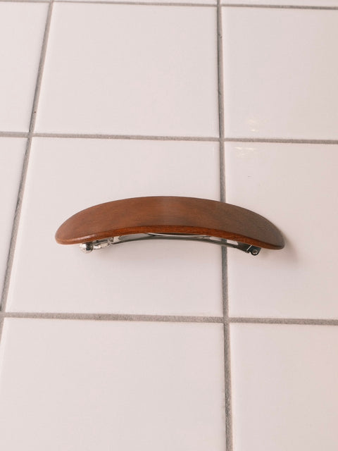 KOSTKAMM バレッタ natural brown wood