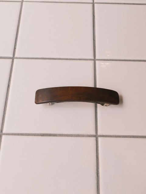 KOSTKAMM バレッタ dark brown wood