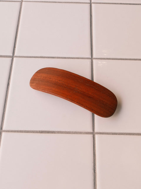 KOSTKAMM バレッタ natural brown wood