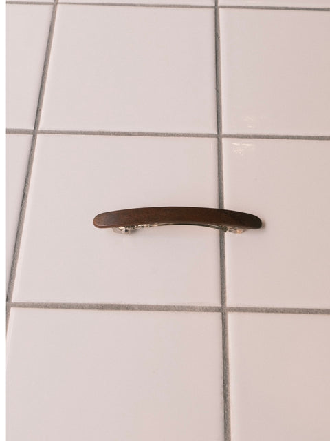 KOSTKAMM ピンバレッタ dark brown wood