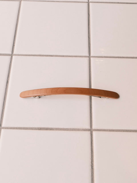 KOSTKAMM ピンバレッタ light brown wood