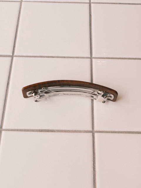 KOSTKAMM バレッタ natural brown wood