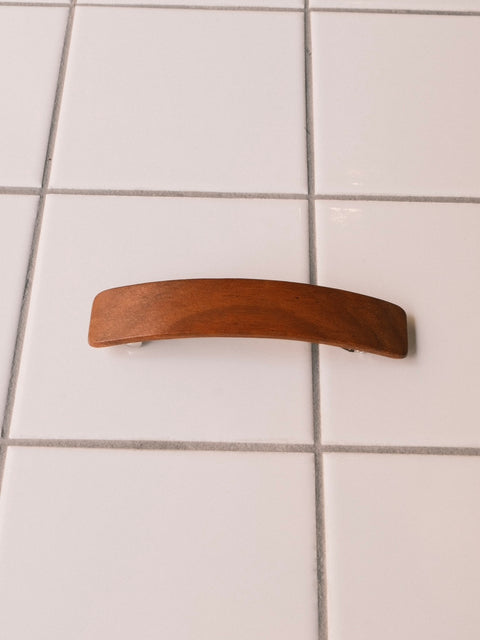 KOSTKAMM バレッタ natural brown wood
