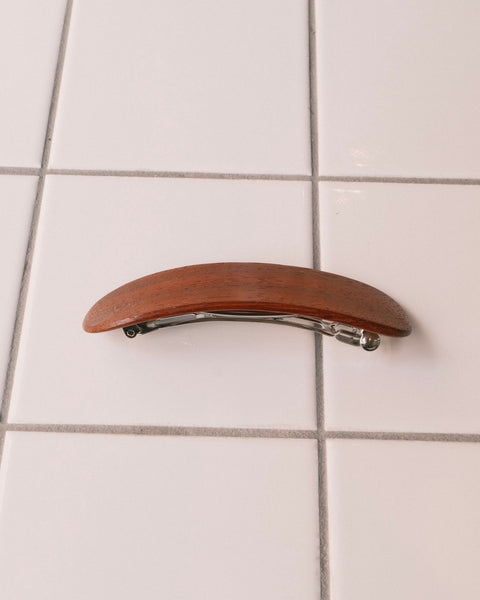 KOSTKAMM バレッタ natural brown wood