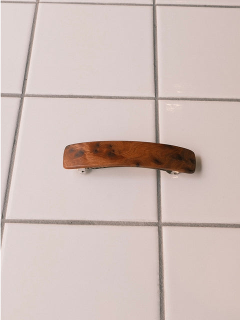 KOSTKAMM バレッタ natural brown wood