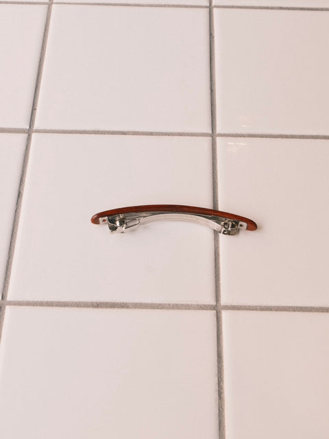 KOSTKAMM ピンバレッタ light brown wood