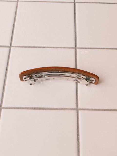 KOSTKAMM バレッタ natural brown wood
